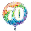 Globo Nº70 Rainbow 45 cm