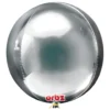 Globo Orbz Plata 40 cm