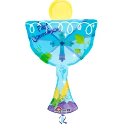 Globo Cáliz Comunión Azul 78 cm