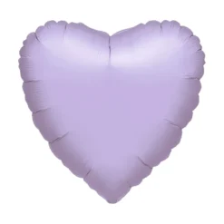 Globo Corazón Lila Gigante 80 cm
