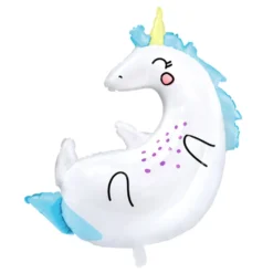 Globo de Foil Unicornio 75 cm