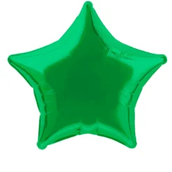 Globo Estrella Verde 50 cm