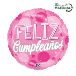 Globo Foil Felicidades Estrellas 45 cm
