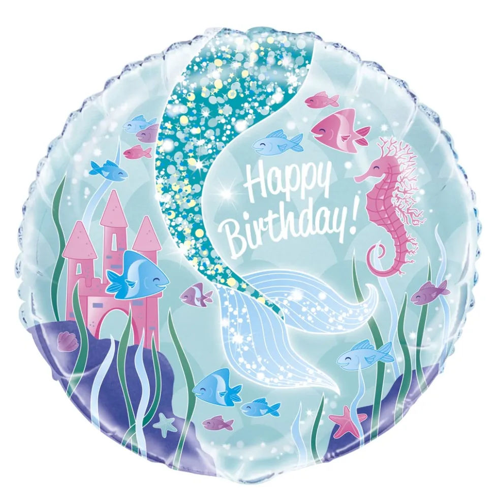 Globo Foil Sirena 45 cm