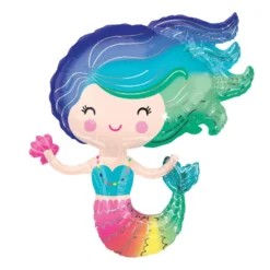 Globo Foil Sirena 73 x 76 cm