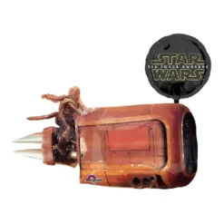 Globo Foil Star Wars Deslizador de Rey 80 cm
