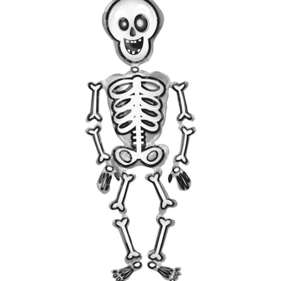 Globo Halloween Esqueleto Gigante 190cm