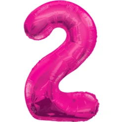 Globo Nº 2 Rosa 83 cm
