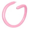 Globos Alargados para Globoflexia Rosa Mate 260s