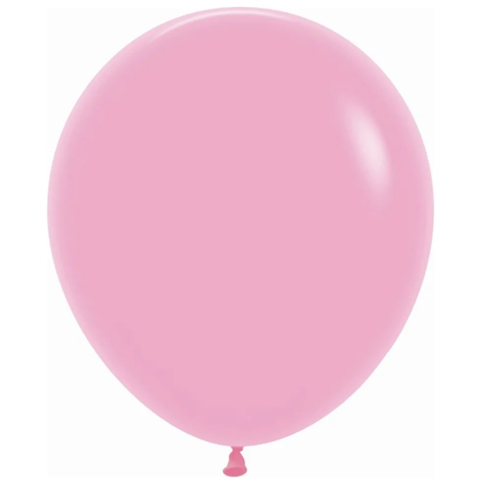 Globos color Rosa 45 cm - 15 ud