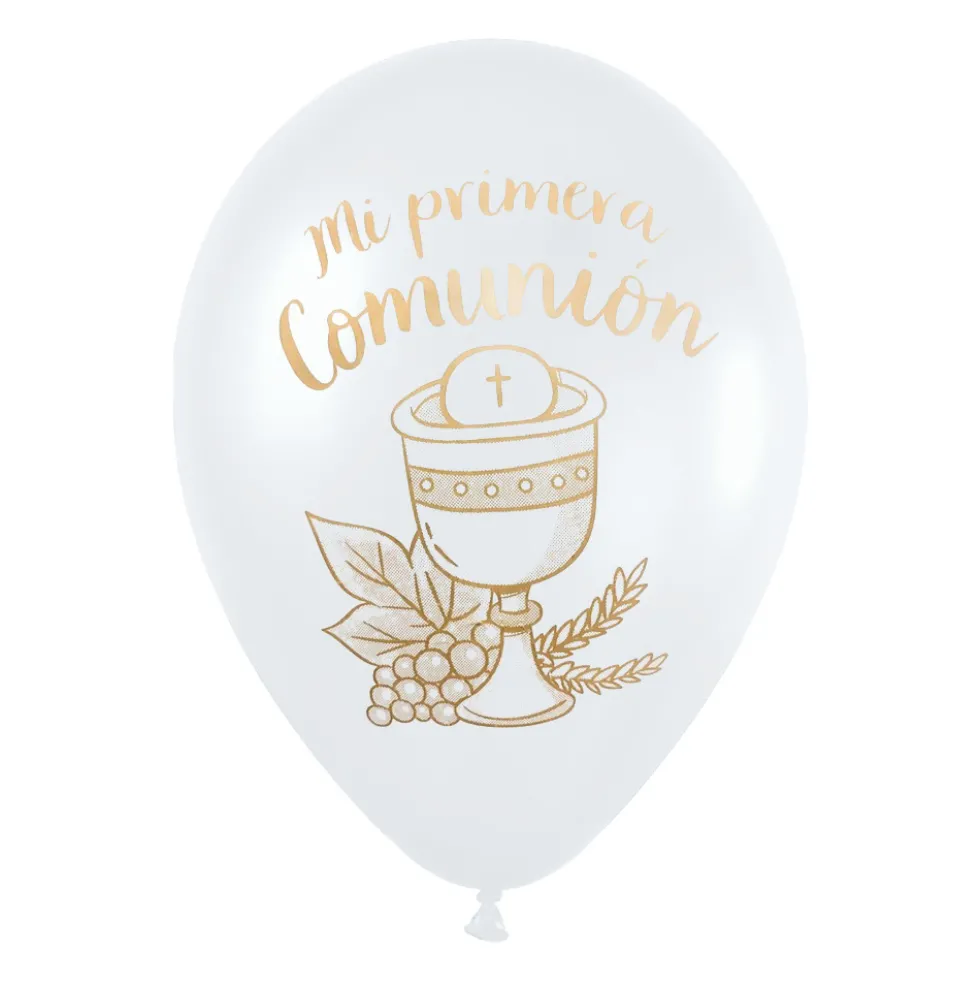 Globos Primera Comunión 30 cm 25 ud