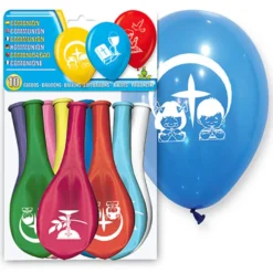 Globos Primera Comunión 10 unidades