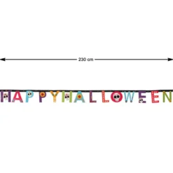 Guirnalda Happy Halloween Día de los Muertos