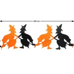 Guirnalda Brujas Halloween 240 cm