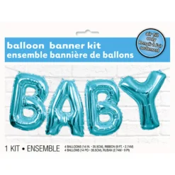 Guirnalda de Globos Baby Azul