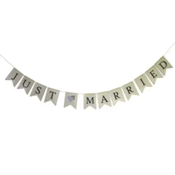 Guirnalda de Madera Just Married