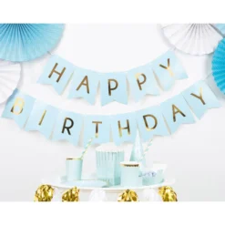 Guirnalda Happy Birthday Azul
