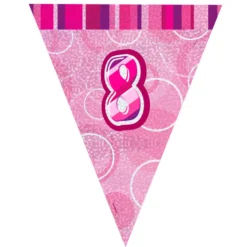 Guirnalda Nº 8 Rosa
