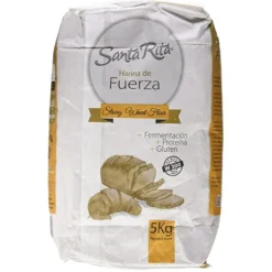 Harina de Trigo Fuerza 5 Kg - Santa Rita