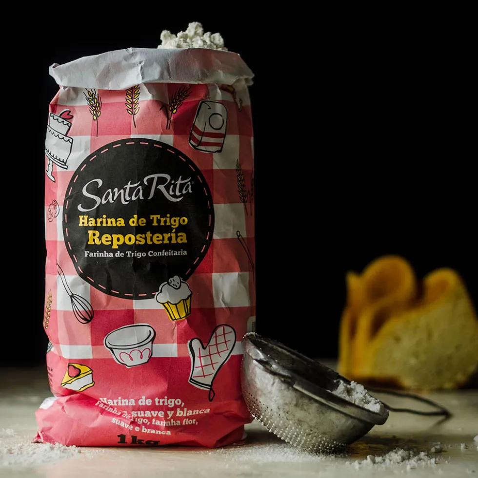 Harina de Trigo Repostería 1 Kg - Santa Rita