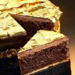 Hojas de Oro Comestible 8 cm 25 ud