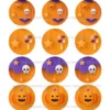 Juego 12 Impresiones Papel Comestible Halloween Modelo G 6 cm