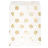 Juego de 8 Bolsas para Chuches Lunares Oro