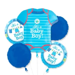 Juego de 5 Globos Nacimiento Niño