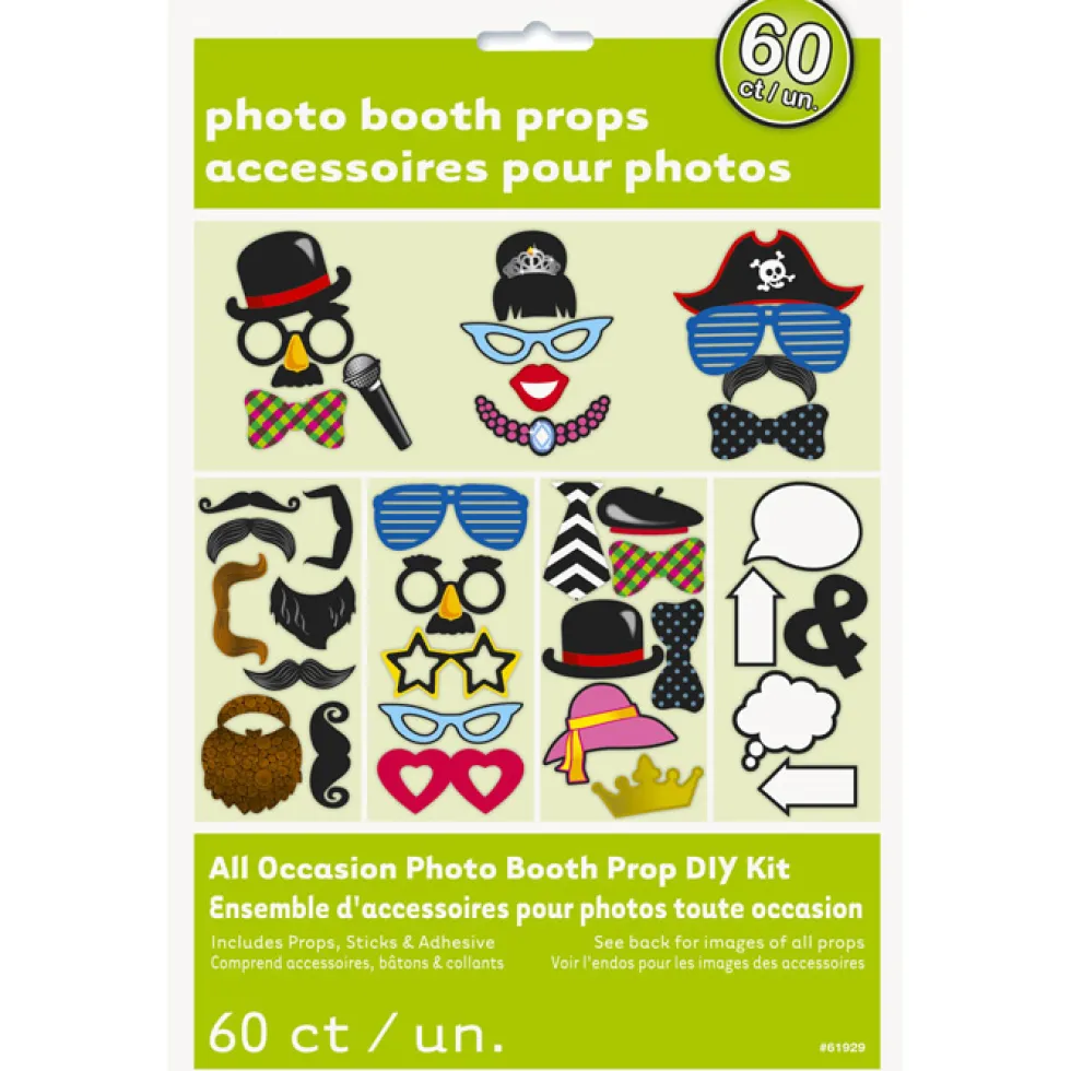 Juego de 60 accesorios para Photocall