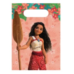 Juego de 4 Bolsas de Papel para chuches Vaiana