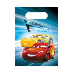 Juego de 4 Bolsas de Papel para Chuches Cars