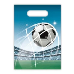Juego de 6 bolsas para chuches Fútbol Party