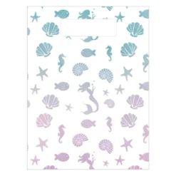 Juego de 6 Bolsas para Chuches Sirena Azul y Rosa