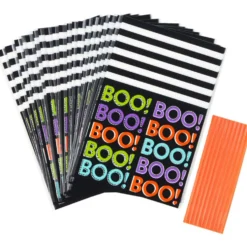 Juego de 20 Bolsas para Dulces Boo Halloween