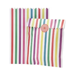 Juego de 10 Bolsitas para Dulces Multicolor