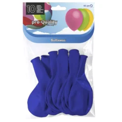 Juego de 10 Globos Azul Marino Mate 30 cm
