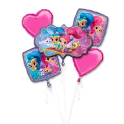 Juego de 5 Globos Shimmer y Shine