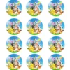 Juego de 12 Impresiones de 6 cm en Papel Comestible Pokémon Mod A