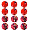 Juego de 12 Impresiones en Chocotransfer Ladybug