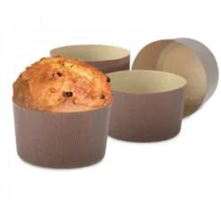 Juego de 5 Moldes para Panettone 500 gr