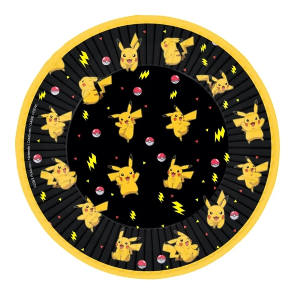 Juego de 8 Platos Pokémon 18 cm