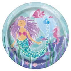 Juego de 8 Platos Sirena 22 cm
