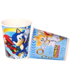 Juego de 8 Vasos Sonic The Hedgehog