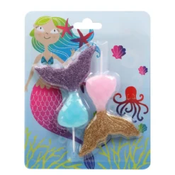 Juego de 2 Velas Colas de Sirena