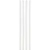 Juego de 12 velas largas blancas Wilton