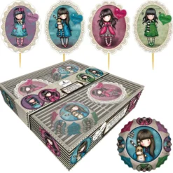 Kit Decoración de Cupcakes Gorjuss