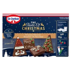 Kit para Decoración Brownies Navidad - Dr. Oetker