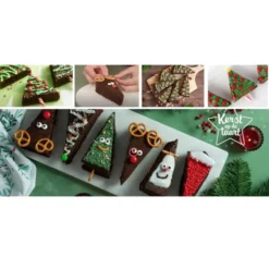 Kit para Decoración Brownies Navidad - Dr. Oetker