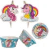 Kit para Decoración de Cupcakes Unicornio