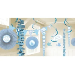 Kit de Decoración Comunión Iglesia Azul